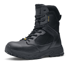 Bocanci Tactici Defense High Negre SFC - Aderență Imbatabilă & Protecție ESD