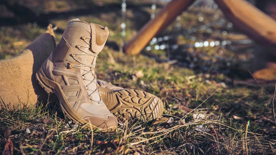 Bocanci Tactici HAIX Black Eagle Athletic 2.0 V T High Desert Sidezipper – Ușori, Respirabili și Rapid de Încălțat