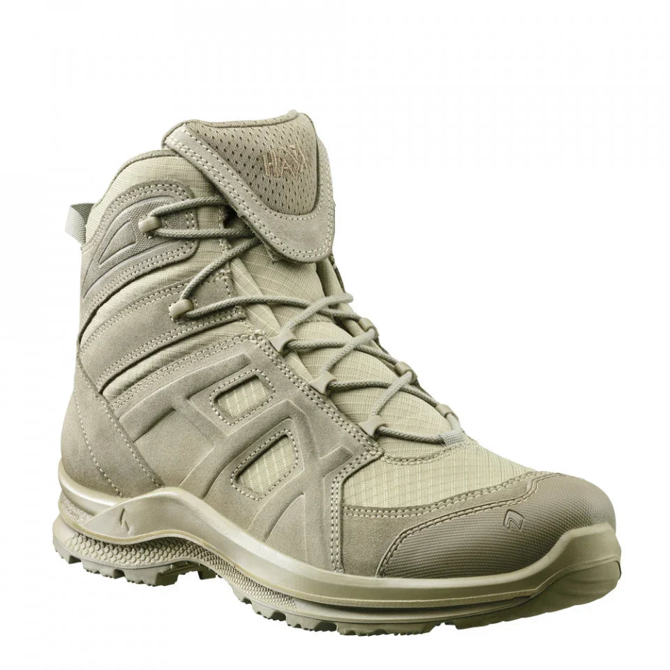 Bocanci Tactici HAIX Black Eagle Athletic 2.0 V T Mid Desert – Ușori, Respirabili și Ideali pentru Climat Cald