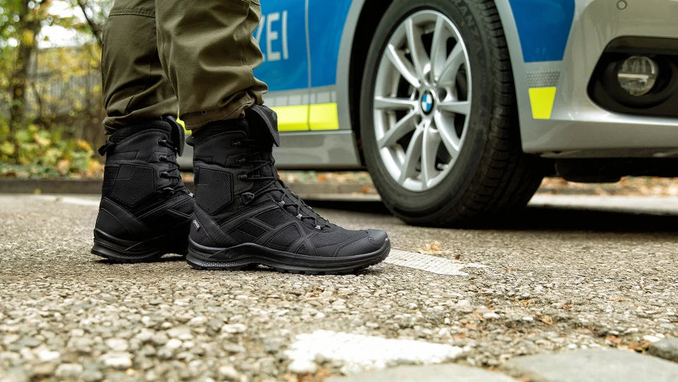 Bocanci Tactici HAIX Black Eagle Athletic 2.1 GTX High Black – Impermeabili GORE-TEX, Stabilitate și Confort