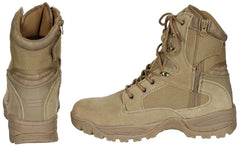 Bocanci Tactici "Mission" Coyote Tan MFH - Hidrofobi, Talpă Robustă