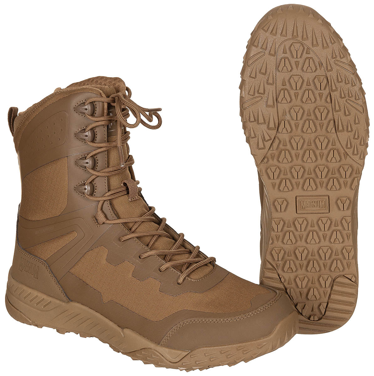 Bocanci tactici Ultima 8.0 SZ WP Coyote Magnum - Impermeabili, Reciclați