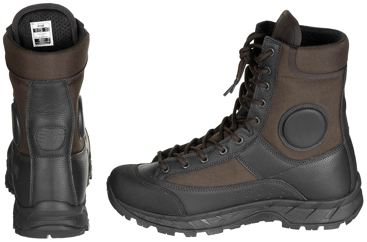 Bocanci Tactici Zekrom Maro Magnum - Talpă Antishock, Piele & Cordura