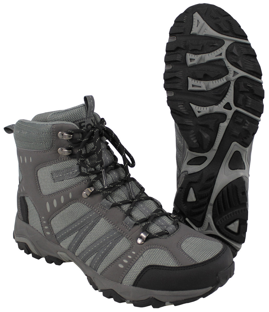 Bocanci Trekking Mountain High Gri FoxOutdoor - Uscare Rapidă, Antiderapantă