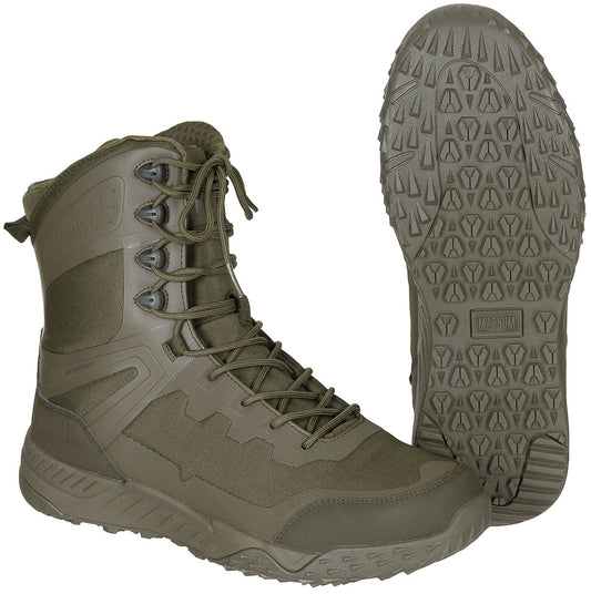 Bocanci Ultima 8.0 SZ WP Oliv Magnum - Membrană Impermeabilă, Talpă EVA Confortabilă
