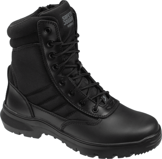 Bocanci Militari Tactici Dama cu Fermoar Safety Jogger