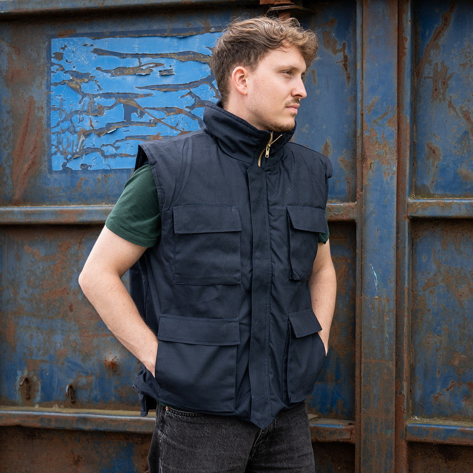Bodywarmer M-89 Albastru - Pregătit Pentru Orice Misiune