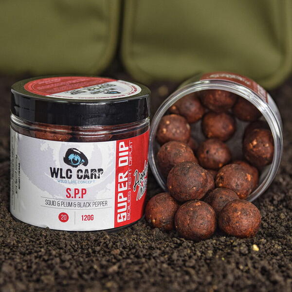 Boilies Cârlig WLC Superdip SPP 20mm - Atractivitate Maximă, 120g