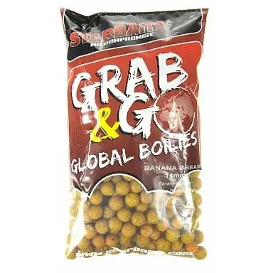 Boilies G&G Global Banana Cream Starbaits - Atractivitate Maxima 20mm/1kg