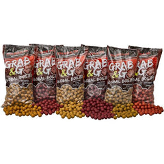 Boilies G&G Global Căpșuni Starbaits - Atractivitate Maximă, 20mm/1kg - 2