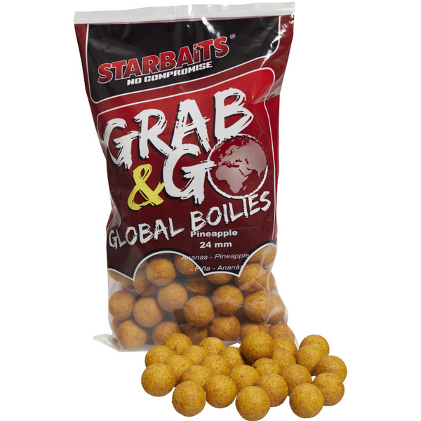 Boilies G&G Global Pineapple Starbaits - Atractivitate Maximă 24mm