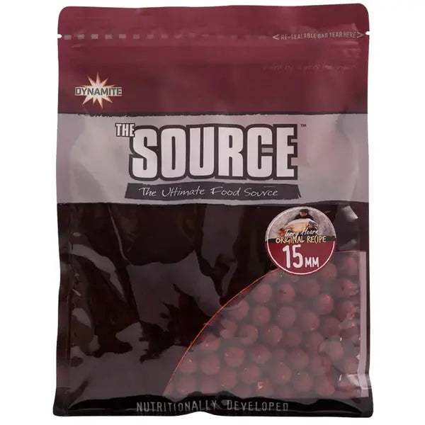 Boilies Source Dynamite Baits - 18mm, 1kg, Atractant Pescuit Crap