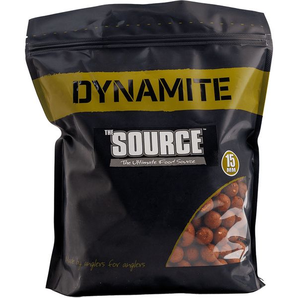 Boilies The Source 15mm/1kg Dynamite Baits - Atractivitate Maxima, Pescuit Crap - 1