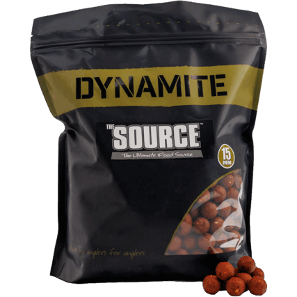 Boilies The Source 15mm/1kg Dynamite Baits - Atractivitate Maxima, Pescuit Crap - 2
