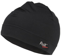 Bonetă "Run" Negru FoxOutdoor - 92% Poliester, Respirabilă