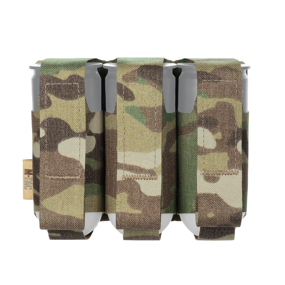 Borsetă 3 Grenade VOG M-Tac - Multicam, Sistem MOLLE Laser Cut