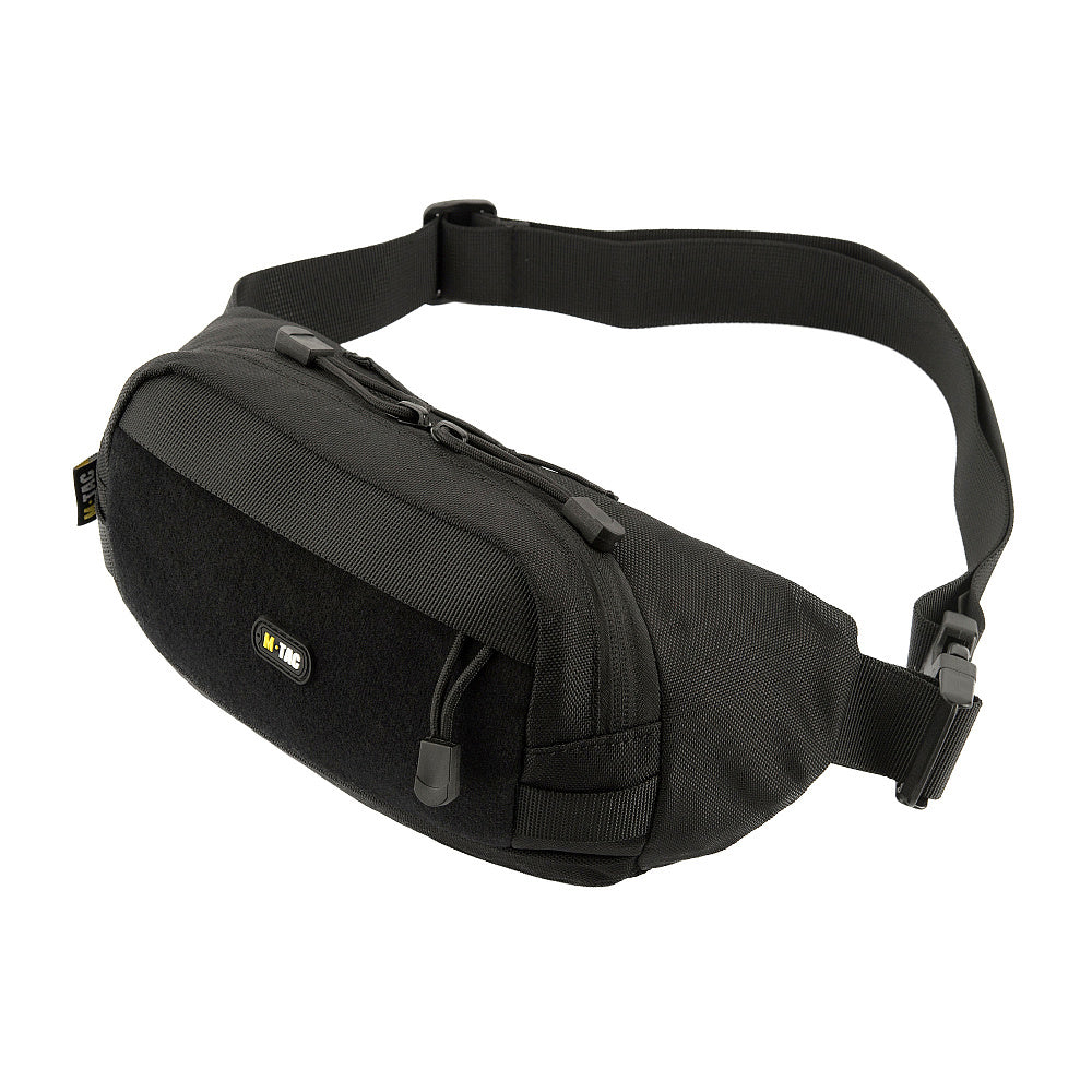 Borsetă M-Tac Waist Bag - Neagră, Compactă și Tactica