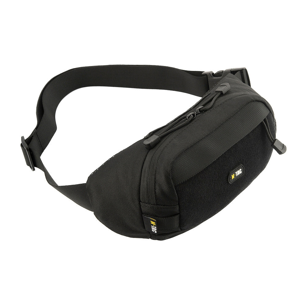 Borsetă M-Tac Waist Bag - Neagră, Compactă și Tactica