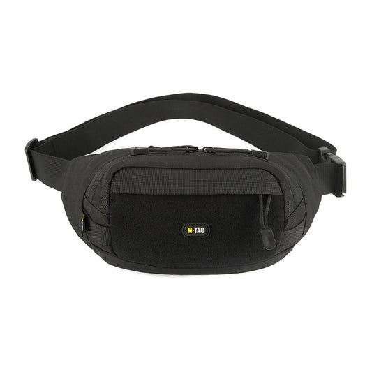 Borsetă M-Tac Waist Bag - Neagră, Compactă și Tactica