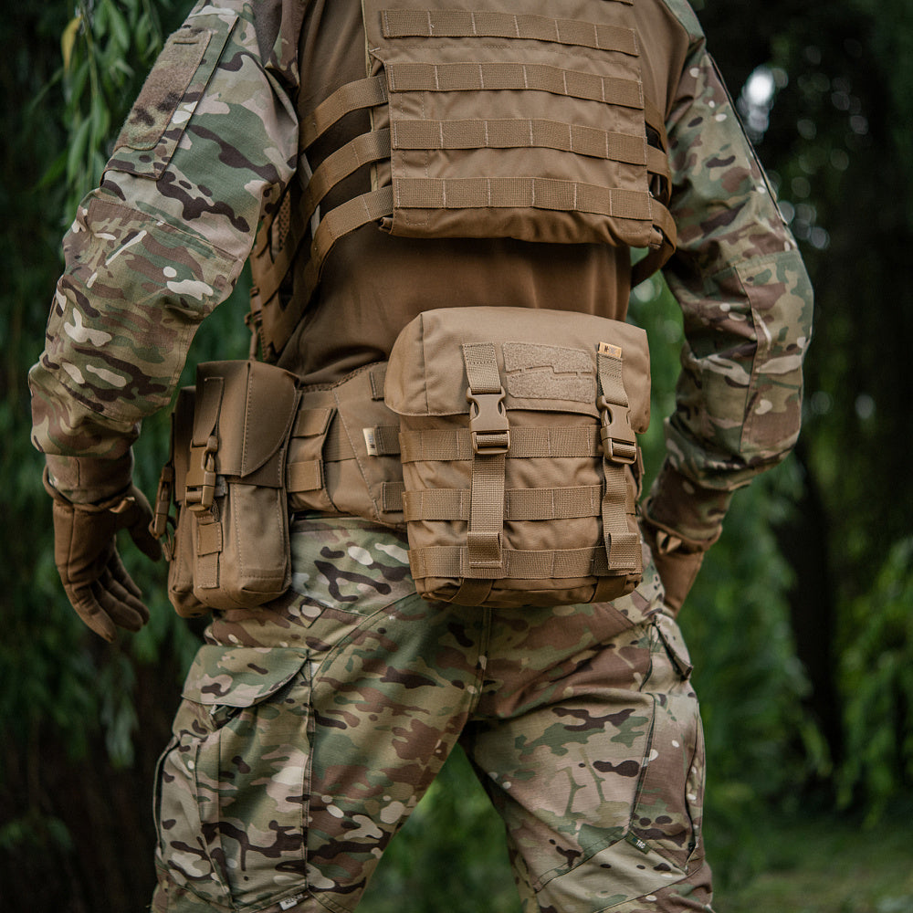 Borsetă MOLLE M-Tac Sukharka Gen.3 Coyote - Robustă și Spațioasă