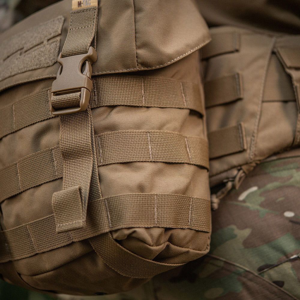 Borsetă MOLLE M-Tac Sukharka Gen.3 Coyote - Robustă și Spațioasă