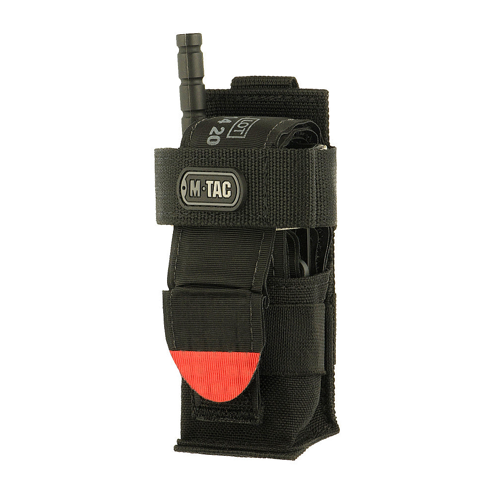 Borsetă Port-Garou M-Tac Compactă MOLLE - Negru, Acces Rapid