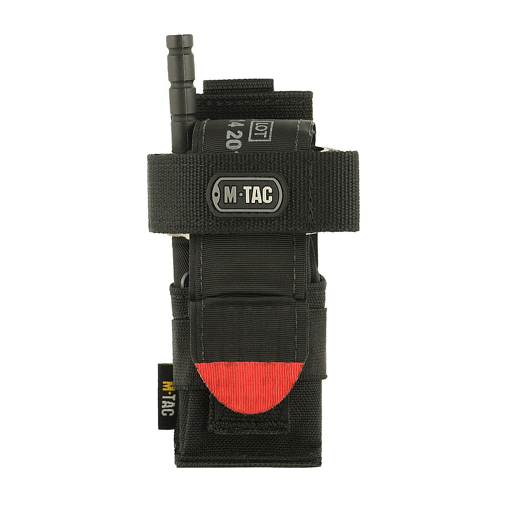 Borsetă Port-Garou M-Tac Compactă MOLLE - Negru, Acces Rapid