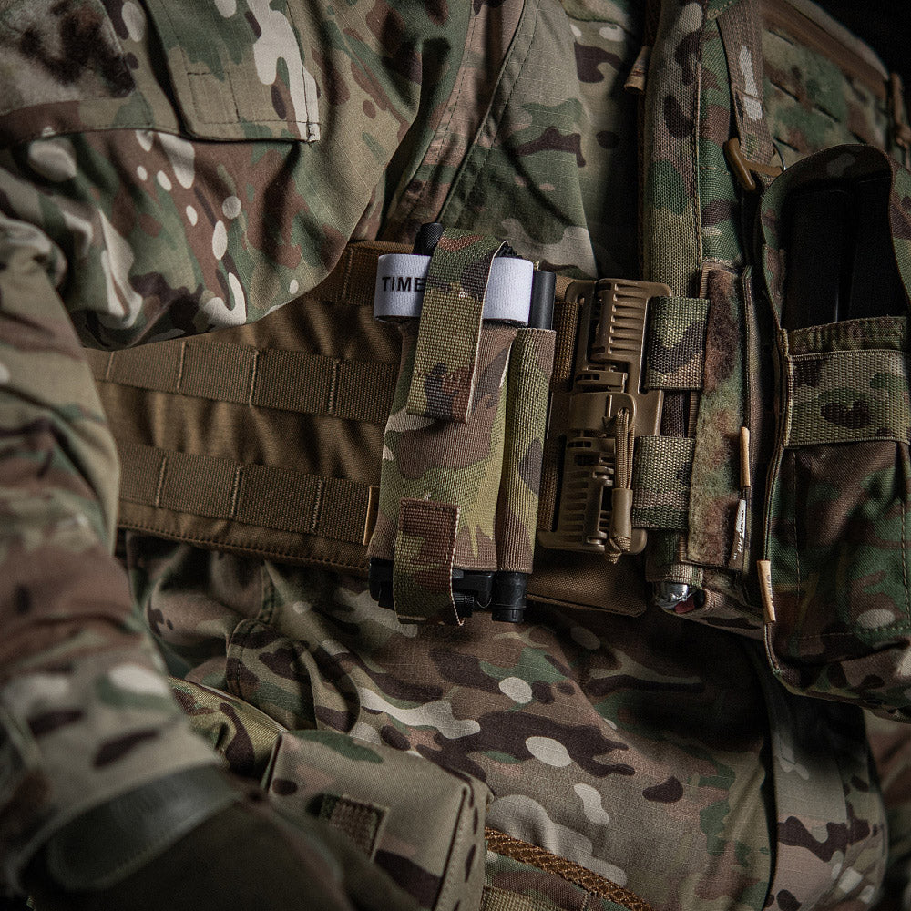 Borsetă Port-Garou M-Tac Elastic Molle Gen.III - Multicam