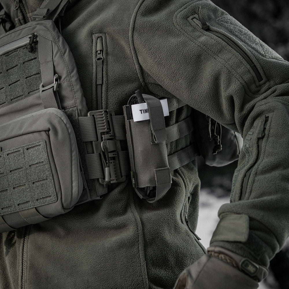 Borsetă Port-Garou M-Tac Elastic Molle Gen.III - Ranger Green