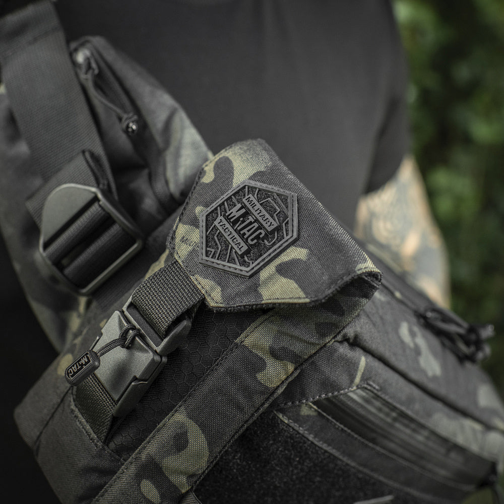 Borsetă Smartphone Elite Large Hex M-Tac - Multicam Black/Black