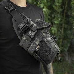 Borsetă Smartphone Elite Large Hex M-Tac - Multicam Black/Black