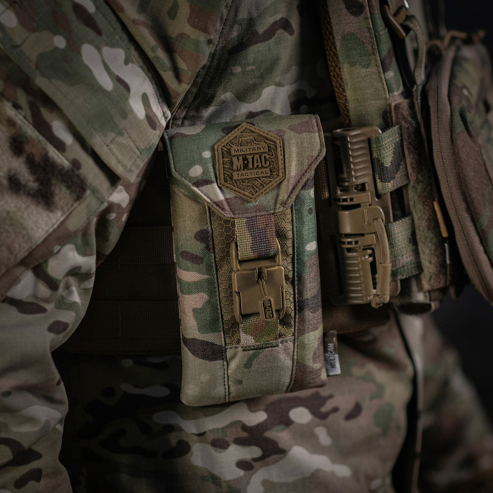 Borsetă Smartphone Elite Large Hex M-Tac - Multicam/Coyote