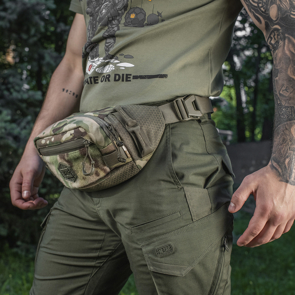 Borsetă Tactică Elite Hex M-Tac - Multicam/Ranger Green
