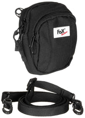 Borsetă Basic Negru FoxOutdoor - Prindere la Curea, Curea Detașabilă