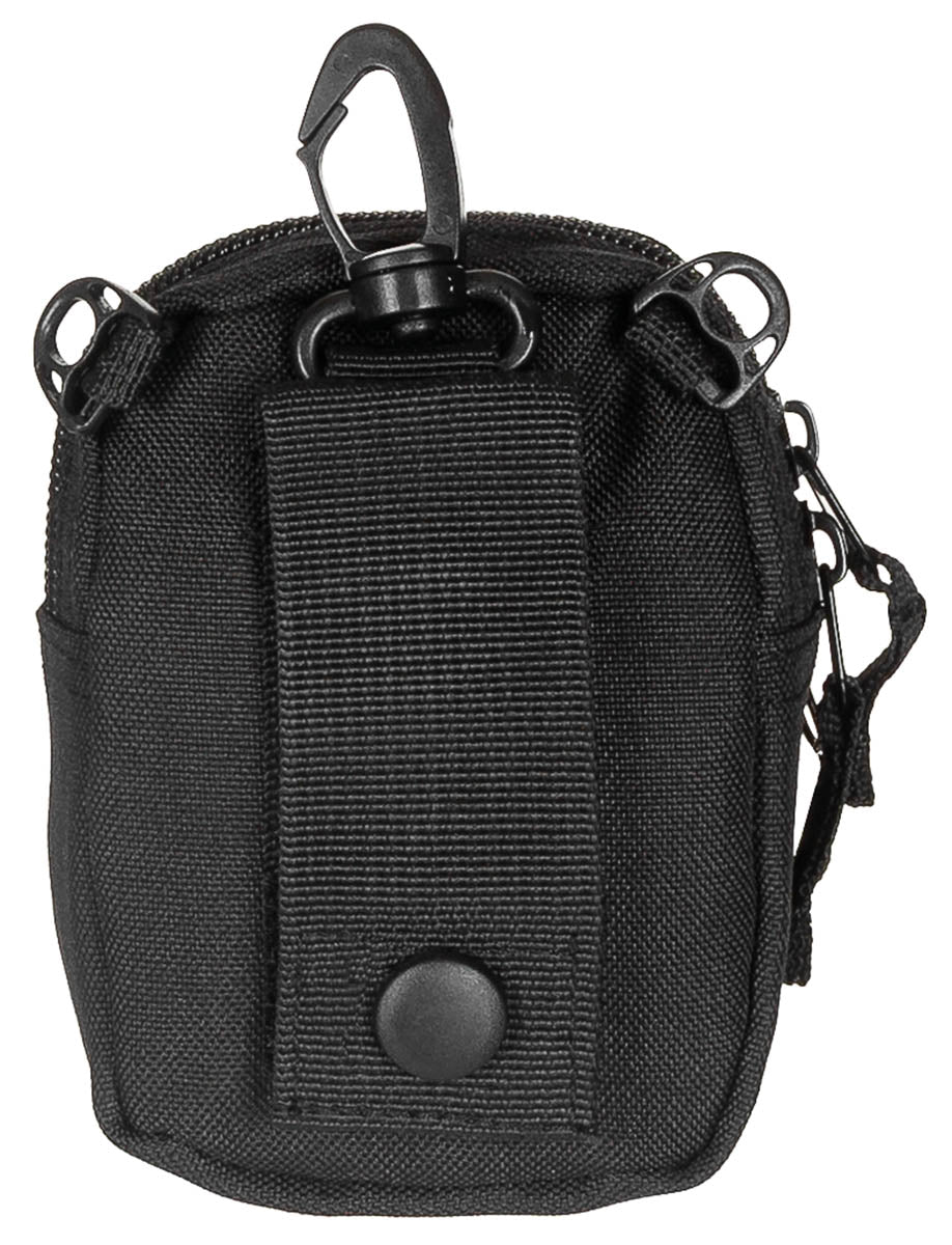 Borsetă Basic Negru FoxOutdoor - Prindere la Curea, Curea Detașabilă