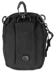 Borsetă Basic Negru FoxOutdoor - Prindere la Curea, Curea Detașabilă