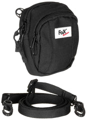 Borsetă Basic Negru FoxOutdoor - Prindere la Curea, Curea Detașabilă