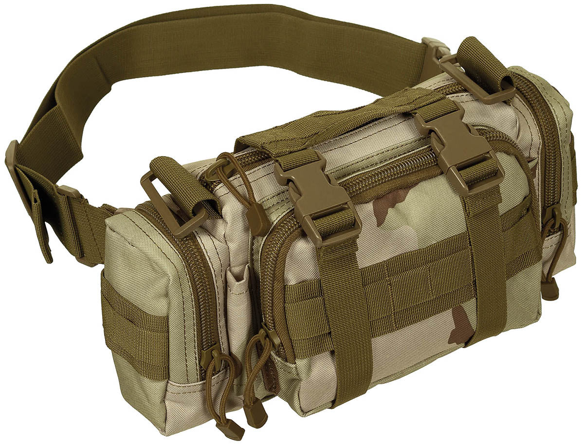 Borsetă de Șold și Umăr Model Desert MFH - Curea Ajustabilă, Compartiment Principal
