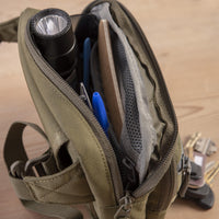 Borsetă de Talie Pentagon Protean – 1,2 L, Poliester 640D, Oliv