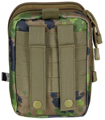 Borsetă EDC MOLLE M05 Camo MFH - Compatibil MOLLE, Compartiment pliabil