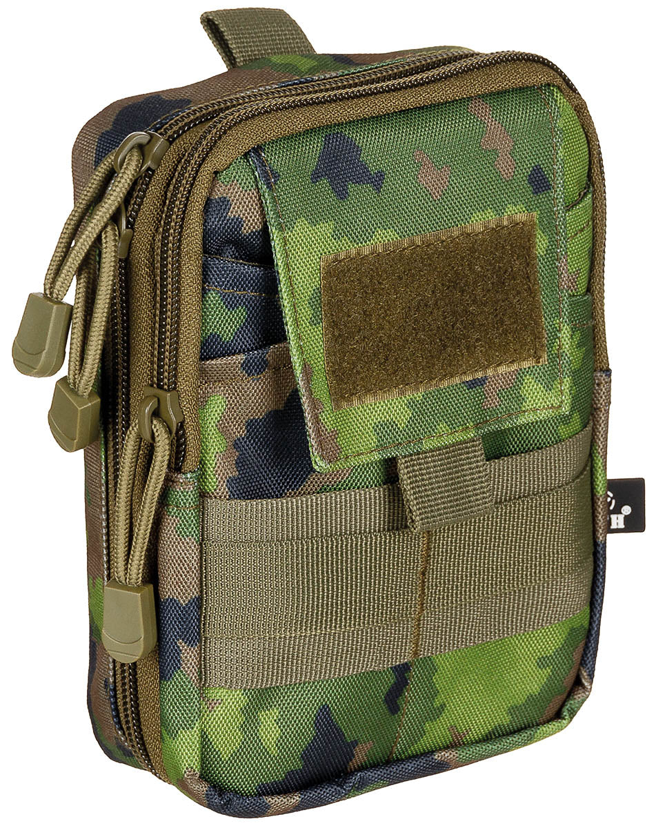 Borsetă EDC MOLLE M05 Camo MFH - Compatibil MOLLE, Compartiment pliabil