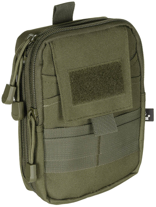 Borsetă EDC MOLLE Verde OD MFH - Compartiment Pliabil, Fermoar Bidirecțional