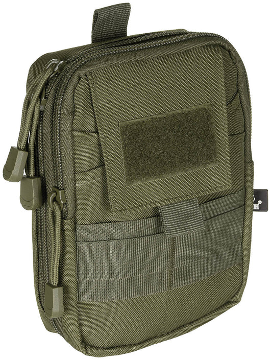 Borsetă EDC MOLLE Verde OD MFH - Compartiment Pliabil, Fermoar Bidirecțional