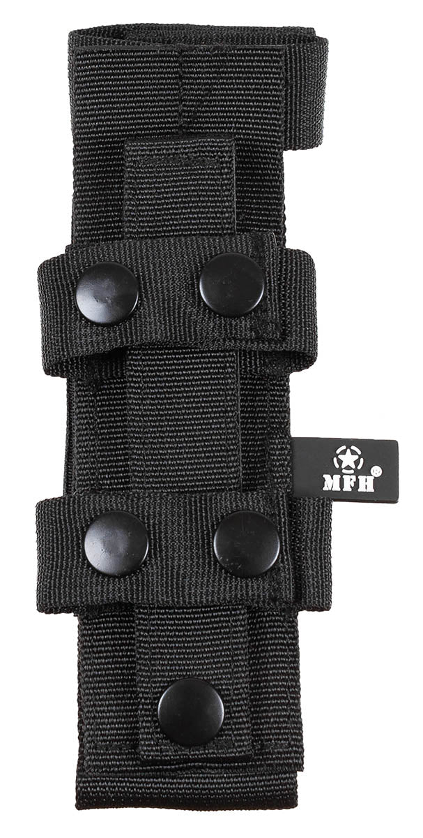 Borsetă IFAK Negru MFH - Prindere MOLLE, Clapă reglabilă