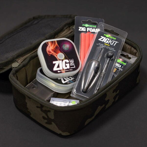 Borsetă Korda Compac 125 Tackle Pouch Dark Kamo - Organizare Echipament - 1