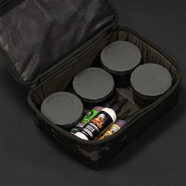 Borsetă Korda Compac 200 Tackle Pouch - Organizare Tactică Dark Kamo - 5