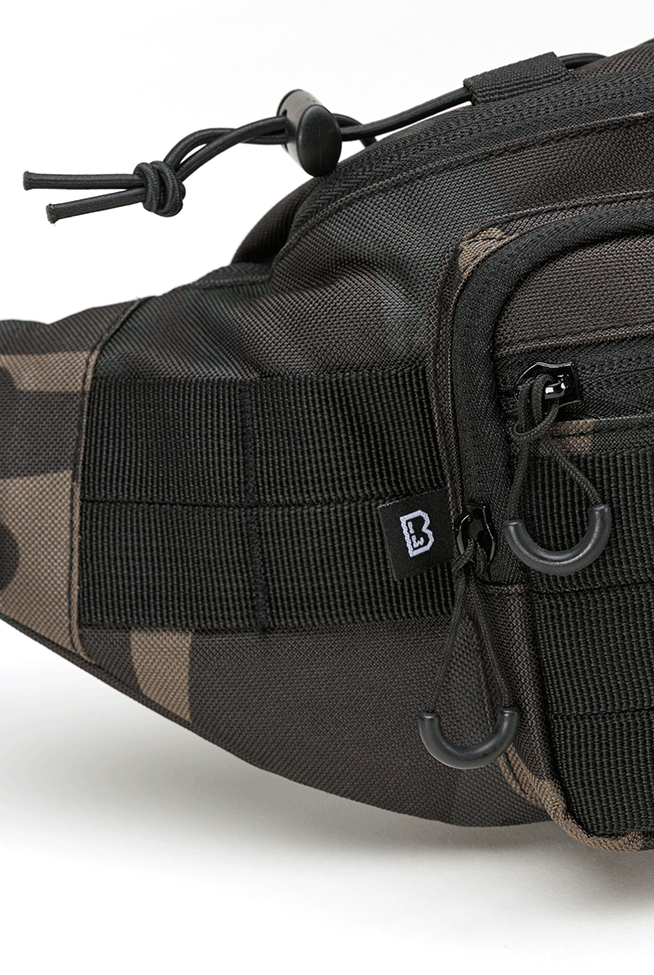 Borseta Molle Dark Camo Brandit - Soluție Tactică Compactă