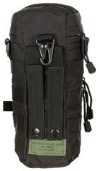 Borsetă MOLLE Rotundă Negru MFH - Compartiment Principal, Curele MOLLE