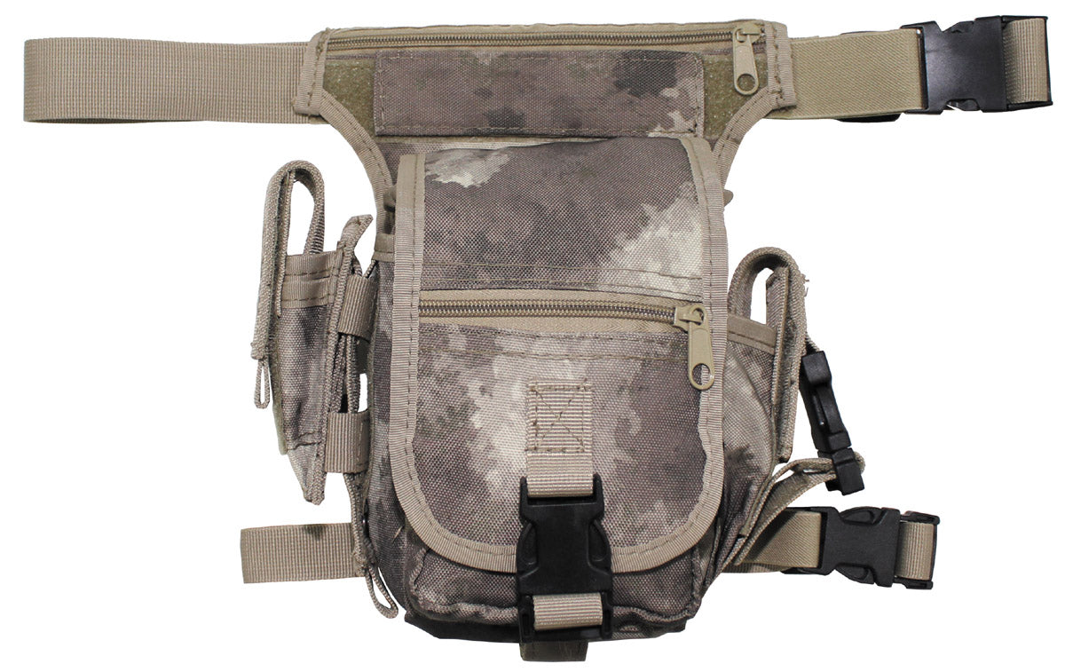 Borsetă Multifuncțională HDT-camo MFH - Curele Ajustabile, Panou Velcro