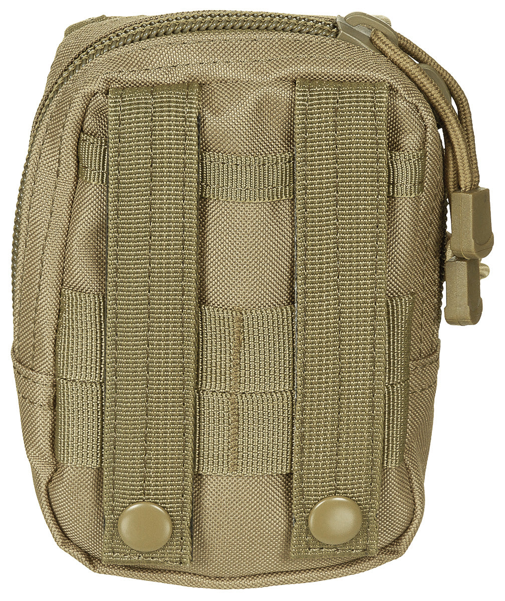 Borsetă Multifuncțională MOLLE Coyote MFH - Fermoar 2-way, Sistem MOLLE